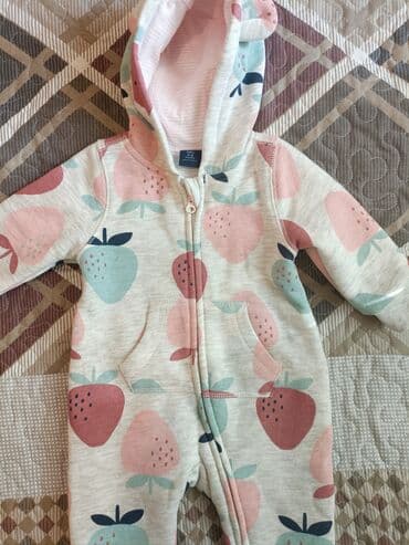 комбинезон для новорожденных зимний: Боди, Б/у — 1
