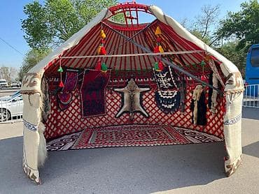 юрта кыргызов: Юрта казахская/кыргызская сборная с полным традиционным оформлением — 3