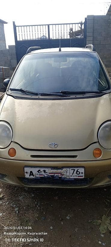 демио 2005: Daewoo Matiz: 2005 г., Механика, Бензин, Хэтчбэк — 1