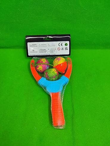 Коляски: Рогатка игрушка детская🥎 Комплектация товара: рогатка, 3 мячика✅ — 5