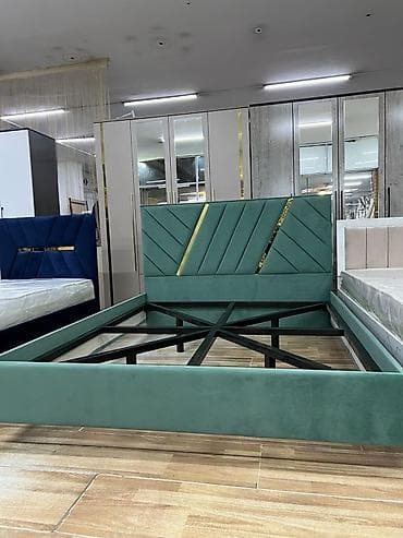 новые детские кроватки: Кровать 160/200 полностью обшитый металла каркас — 2