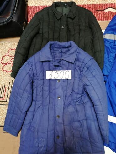 купить качественную мужскую зимнюю куртку: Рабочие куртки и фуфайки. Куртки наполнитель халлофайбер легкие не — 3