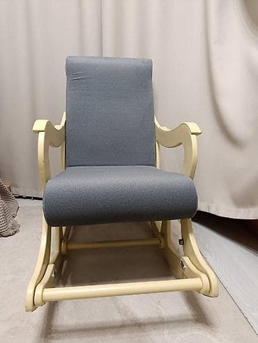 Балдар эмереги: Термелүүчү кресло, түсү - Боз — 2