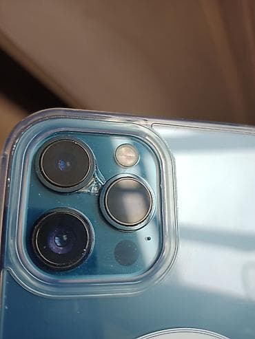 poco 1: IPhone 12 Pro Max, Б/у, 128 ГБ, Sierra Blue, 84 % — 1