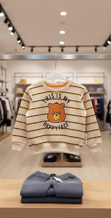 платя женские: Рубашка, цвет - Бежевый, Новый — 1