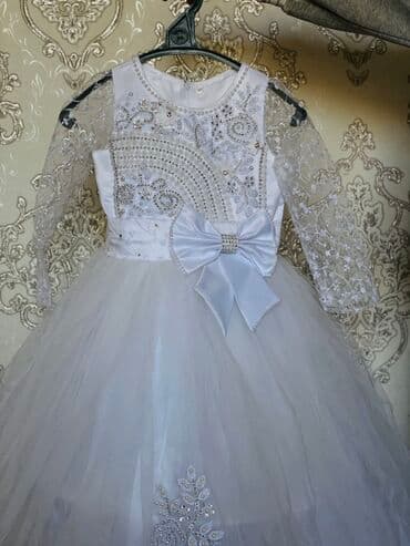 карнавальный костюм детский пингвин: Детское платье, цвет - Белый — 1