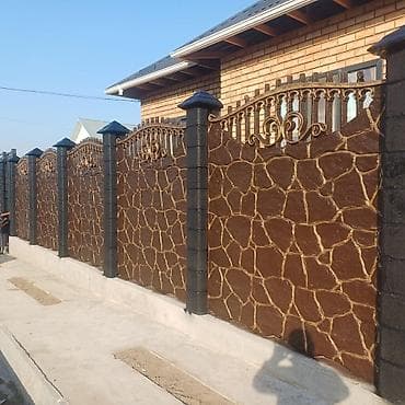 утки цена: Декоративные евро заборы из железобетона (сборные секции) - Материал — 1