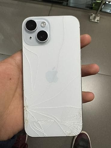 айфон за 15 тысяч: IPhone 15, Б/у, 128 ГБ, Белый, 81 % — 1