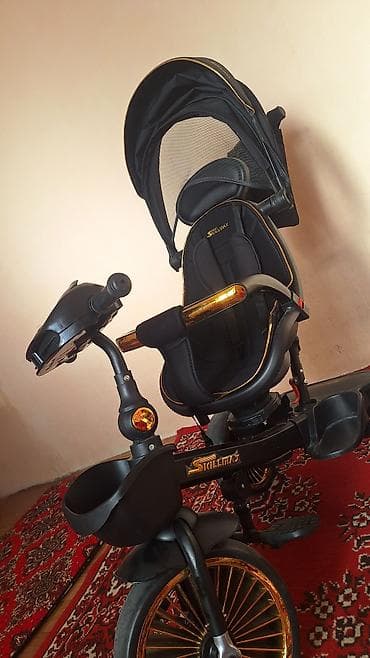 cybex orfeo: Детский трёхколёсный велосипед SkillMax с родительской ручкой - Цвет — 3