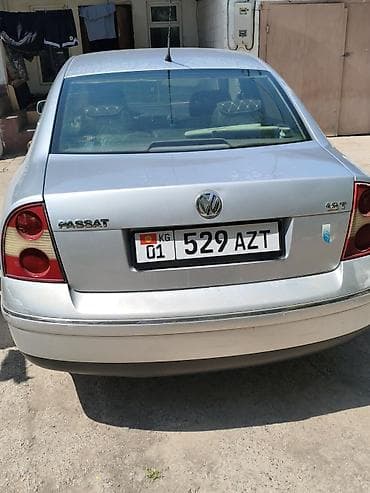 Volkswagen Passat: 2001 г., 1.8 л, Механика, Бензин, Седан — 2