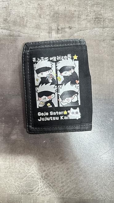 Кошелёк с аниме-принтом “Gojo Satoru – Jujutsu Kaisen”. Особенности at lalafo.kg Кошелёк с аниме-принтом “Gojo Satoru – Jujutsu Kaisen”. Особенности