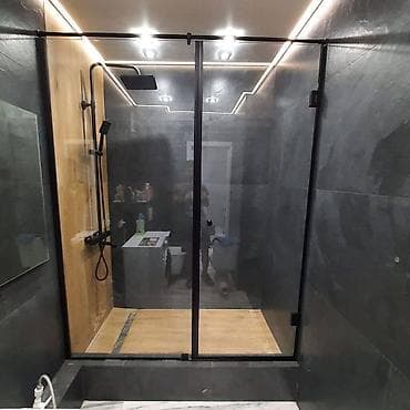 Металл сейф эшиктери: Буюртмага Бүтүндөй айнектен жасалган тосмо, Брондолгон айнек, Акысыз орнотуу, Акысыз өлчөө, Акысыз жеткирүү — 3