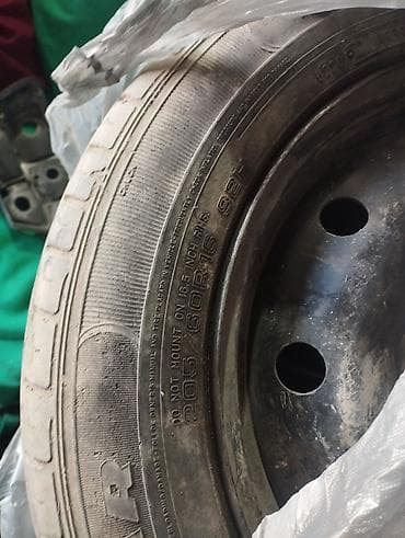 колесо 205 55 16: Колеса в сборе 205 / 60 / R 16, Лето, Запаска, Легковые, Железные — 1