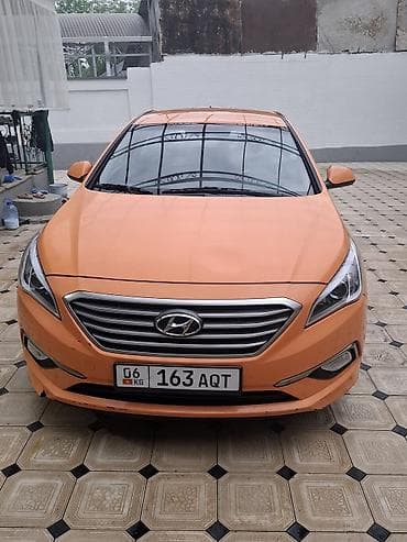 sonata оранжевый: Hyundai Sonata: 2018 г., 2 л, Автомат, Газ, Седан — 1