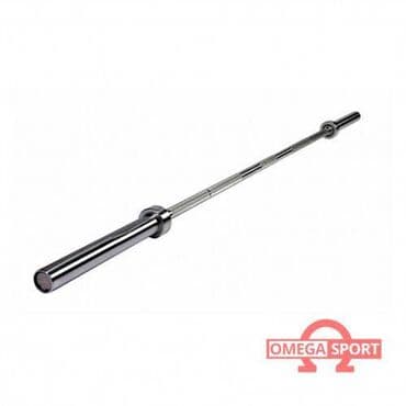 гантели наборные хромированные: Гриф олимпийский (50мм) длина 120см Длина: 120 см Зажимы: 2 шт — 1