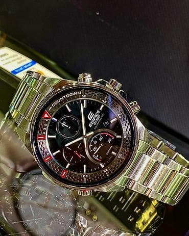 Бижутерия: Новинка 2022 года листай мужская модель casio edifice. Спортивный — 1