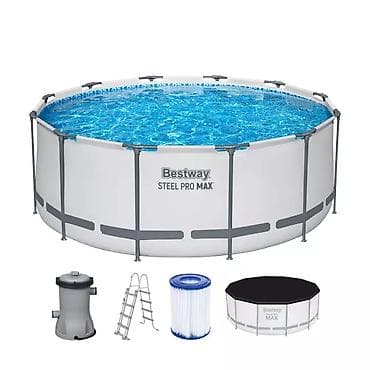 Каркасный бассейн Bestway Steel Pro MAX (круглый) 366*122 - Серия