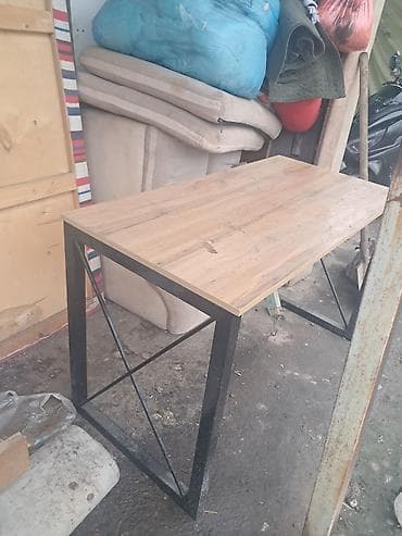 foldable table: Письменный/рабочий стол в индустриальном стиле - Столешница — 2
