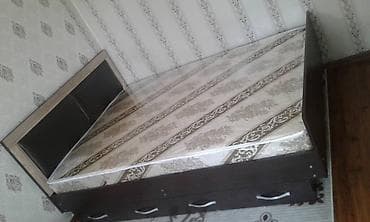 metta samurai: Кровати 24000 Металлический каркас С матрасом Качество Кроватьбишкек — 2