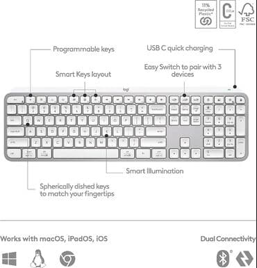logitech mx keys: Клавиатура — 4