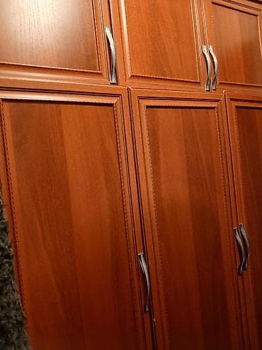 камод с зеркалами: Шифоньер, шкаф для одежды, Прямой, Дерево — 4