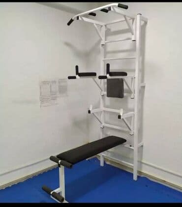 турник настенные потолочные: Шведская стенка 5в1 турник брусья пресс скамья жим / крепления — 1