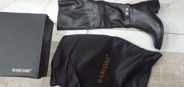 купить сапоги женские зимние кожаные италия: Сапоги, 37, Basconi, Новый, цвет - Черный, Самовывоз — 2