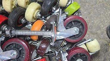 салазки для мебели: Колеса для тачек и тележек — 1