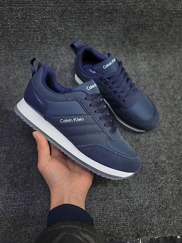 мк кроссовки: Мужские кроссовки, 43, Calvin Klein, Новый, цвет - Синий, Платная доставка — 1