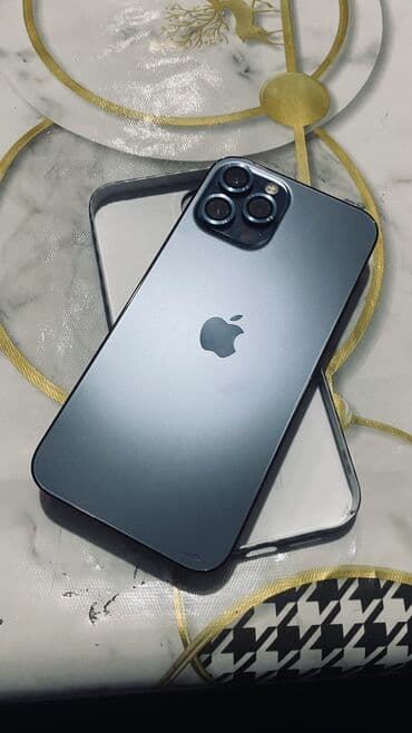 фейдер: IPhone 12 Pro Max, Б/у, 128 ГБ, Чехол, 78 % — 1