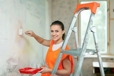 Окраска стен и потолков “под ключ” Профессиональные малярные работы в