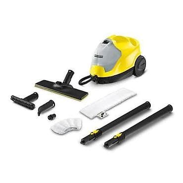 Паровой очиститель Karcher sc4 (желто‑серый корпус на колесах) с