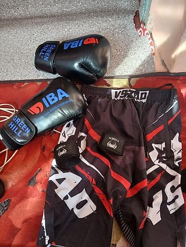 юфс перчатки: Комплект для бокса/единоборств: - Боксерские перчатки Green Hill с — 1