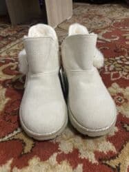 детская ортопедическая обувь: Новые Детские сапожки- цвета айвори с блёстками. Теплая зима Размер — 1
