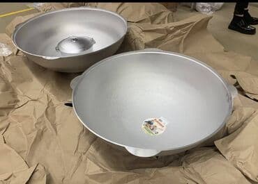 набор казаны: 12 литров до 250 литров крышка есть железная продается отдельно — 4