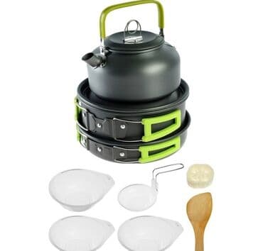походный набор посуды: Набор посуды туристический +бесплатная доставка по кыргызстану — 1