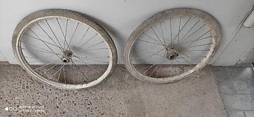 six flags: Пара колёс накаченные турист-1000с. Пра колёс школьник500с. рама с — 4