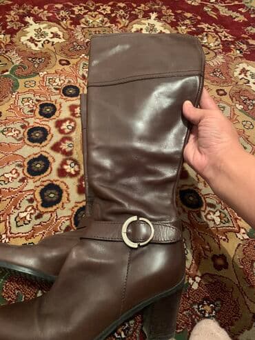 Оригинал GEOX Respire кожаные сапоги из Европы