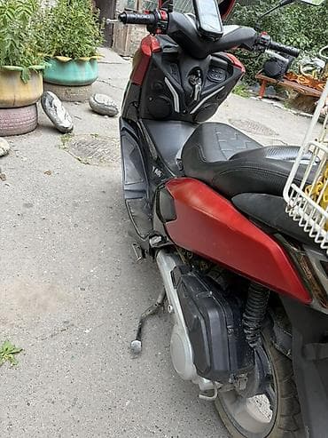 мототехника бишкек: Скутер Yamaha YMAX (красный/черный) с дооснащением под город и — 7