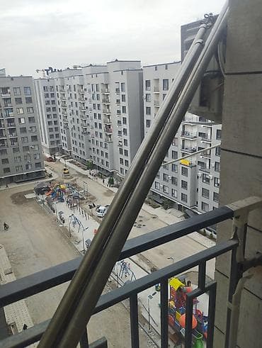 Карниз для штор металлический, комплект, длина 3-4 метра 4 шт
