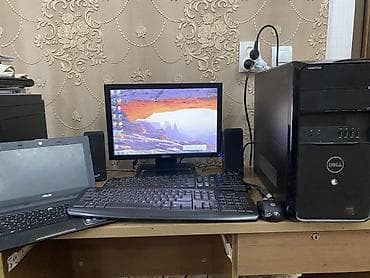 Настольные ПК и рабочие станции: Компьютер, ядер - 32, ОЗУ 4 ГБ, Для несложных задач, Б/у, Intel Celeron, NVIDIA GeForce RTX 3060, HDD — 1