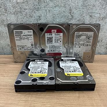 компьютерные корпуса: Накопитель для ПК, Б/у, HDD, 2 ТБ, 3.5", Для ПК — 1