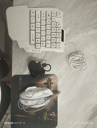 xbox one 4pda: Игровой комплект для смартфона/ПК: - Одноручная проводная клавиатура — 1