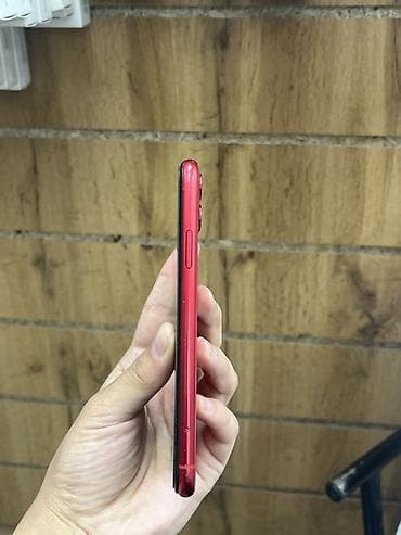 IPhone 11, Б/у, 128 ГБ, Красный, 100 %