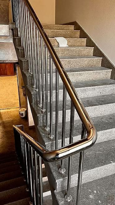 Готовые перила: Готовые перила, Материал: Кованное железо, Для лестницы — 5