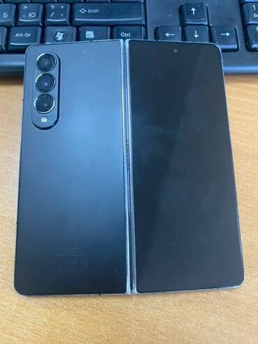 купить самсунг зет флип 3: Samsung Galaxy Z Fold 4, Б/у, 512 ГБ, цвет - Черный — 2