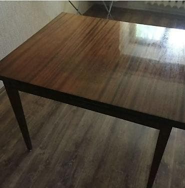 Столы-трансформеры: Стол трансформер Для кухни, Раскладной стол, цвет - Коричневый — 3