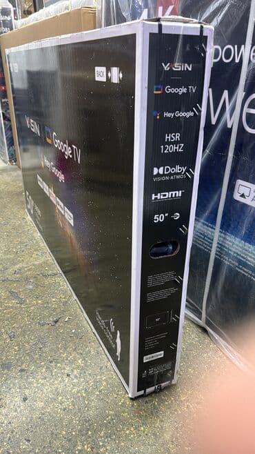 телевизионные антенны: 🔥🔥СРОЧНАЯ АКЦИЯ !🔥🔥 телик телевизор YASIN QLED 50Q90 130 см 50" 4k HD — 6