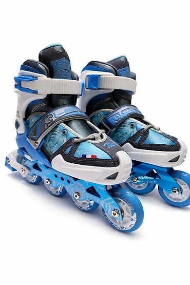 Ролики: Новые детские роликовые коньки с защитой - Тип: раздвижные — 3