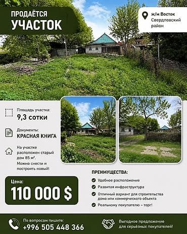 110: 9 соток, Для строительства, Красная книга — 1